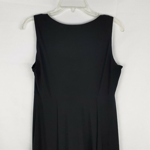 K Petite Collection Black Secretary Dress with Blazer ~ Sz 10P ~ Knee Length - Picture 11 of 12